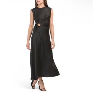 NWT House of Harlow yellow orange gold dress